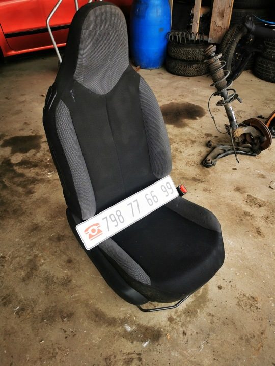 СИДЕНЬЕ ПРАВОЕ ПАССАЖИРА AIRBAG TOYOTA AYGO II РЕСТАЙЛИНГ 2020 г. 3D, фото 3