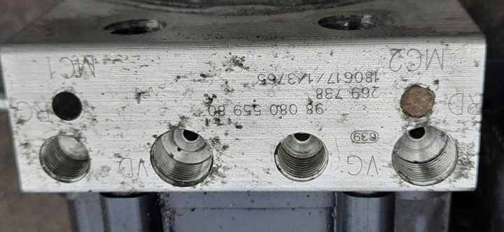 НАСОС ABS ТОРМОЗНОЙ PEUGEOT EXPERT III 9824510880, фото 6