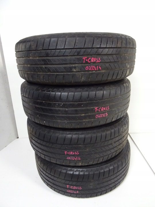 VW T-CROSS КОЛЕСА ЛИТЫЕ ДИСКИ ШИНЫ BRIDGESTONE 205/60R16 2GM601025S ЛЕТО, фото 14