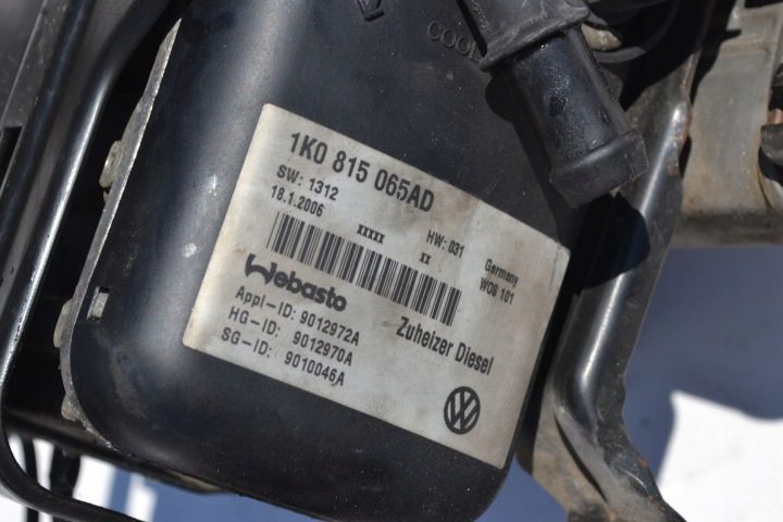 VW TOURAN I 1.9 TDI WEBASTO АВТОНОМНЫЙ ОТОПИТЕЛЬ 1K0815065AD, фото 7