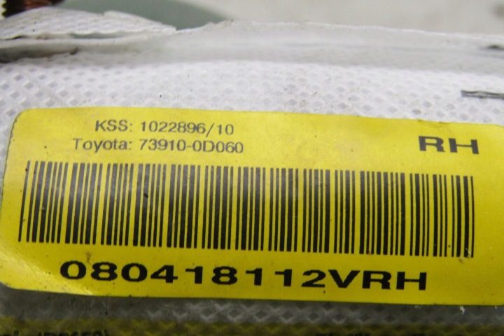 TOYOTA YARIS III 3 11-14r ПОДУШКА БЕЗОПАСНОСТИ СИДЕНЬЯ ПРАВАЯ, фото 4