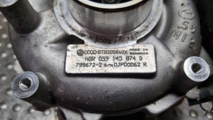 Турбокомпрессор 059145874D Audi A6 C7 A7 C7 Q7 A8 D4 Q5 8R 3.0 TDI CLA CDU, фото 7