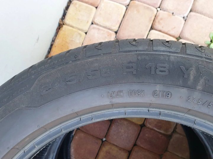 2× Шина летняя Uniroyal RainSport 3 245/50R18 100 Y защита диска, фото 4