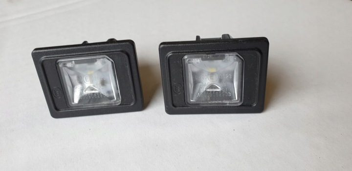 Фонарь LED подсветка номера Mercedes W205 W213 A W177 B W246 OE новая, фото 2