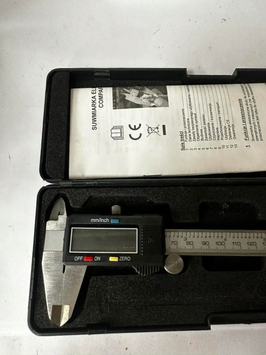 ШТАНГЕНЦИРКУЛЬ CYFROWA ЭЛЕКТРОННЫЙ С TWORZYWA SZTUCZNEGO 0-150mm MAR-POL, фото 6
