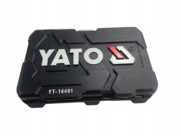 YATO КОМПЛЕКТ ИНСТРУМЕНТАЛЬНЫЙ ТОРЦЕВЫЕ ГОЛОВКИ С ТРЕЩОТКОЙ 1/4'' 20el, фото 6