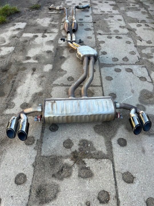 ВЫХЛОП КОМПЛ. + КАТАЛИЗАТОРЫ PORSCHE CAYENNE РЕСТАЙЛИНГ 9Y 25 г. 1, фото 1