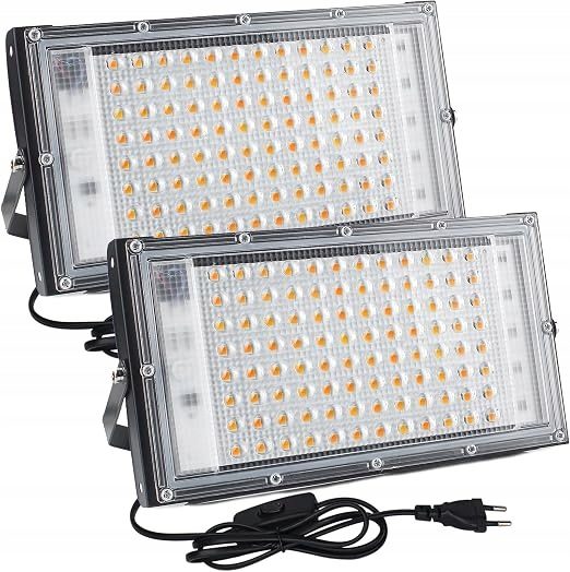 CREATESTAR LED Фара Наружная 100W 2 Шт. IP65 Kaltweiß, фото 1