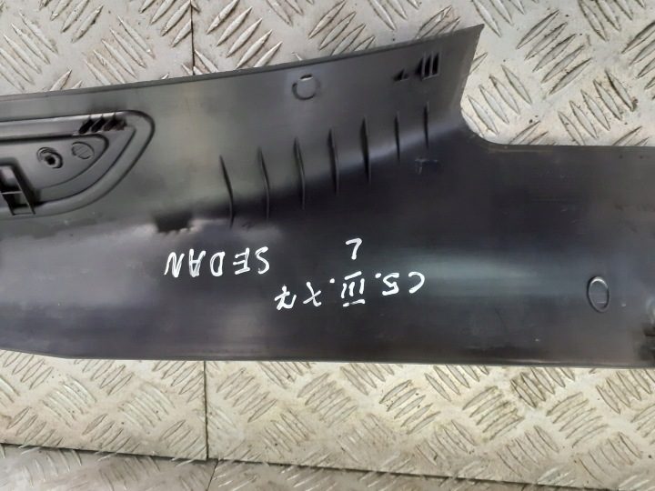 НАКЛАДКА ПОРОГА ЛЕВАЯ ВНУТРЕННЯЯ CITROEN C5 III X7 3.0 HDI 9687512777, фото 2