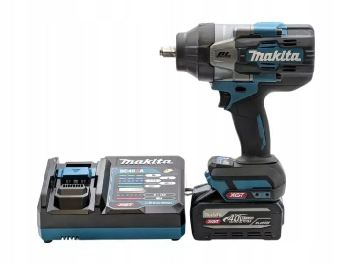 Makita аккумуляторный ударный гайковерт 40V XGT 1/2" 1700 Нм TW002GZ, фото 1