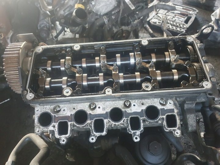 ГОЛОВКА БЛОКА ЦИЛИНДРОВ ВАЛЫ VW AUDI SEAT SKODA 2.0 TDI 03L103373E, фото 3