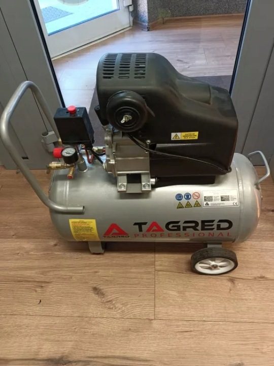Компрессор масляный Tagred TA301N 50 l 8 бар, фото 4