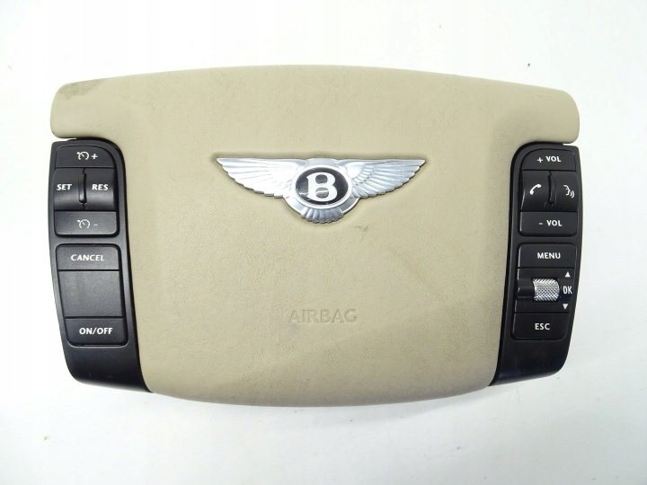 ПОДУШКА РУЛЯ ВОДИТЕЛЯ BENTLEY CONTINENTAL GT FLYING SPUR 3W0959537B, фото 2