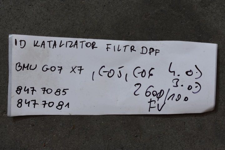 Идеальный катализатор фильтр DPF BMW G07 X7 G05 G06 3.0d 4.0d 1, фото 7
