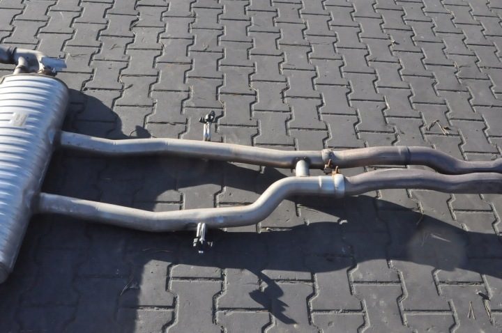 MERCEDES X253 AMG 4.0 V8 ГЛУШИТЕЛЬ В СБОРЕ, фото 6