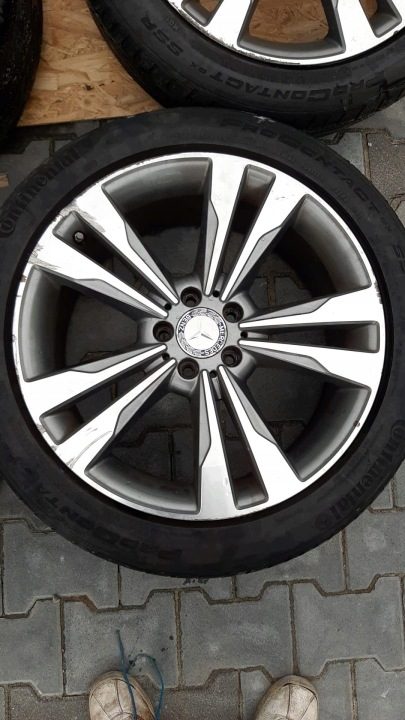 MERCEDES S W222 222 КОЛЕСА ЛИТЫЕ ДИСКИ ШИНЫ КОМПЛЕКТ 19 5X112, фото 2