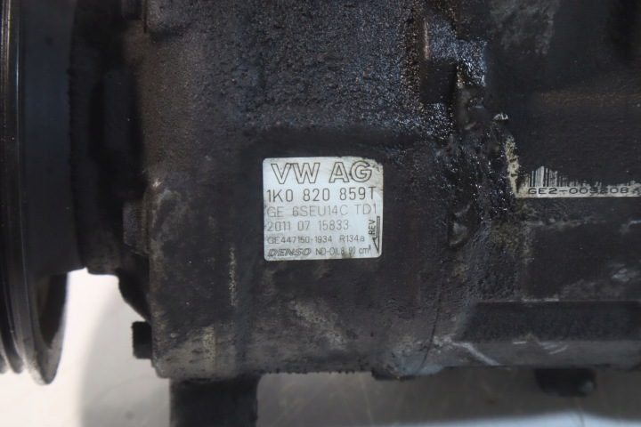 КОМПРЕССОР КОНДИЦИОНЕРА SKODA OCTAVIA II РЕСТАЙЛИНГ 1.4 GE447150-1934, фото 7