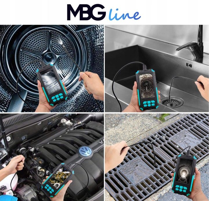 Инспекционная камера MBG LINE P50 5m DUO 9Led 2xFULL HD, фото 8