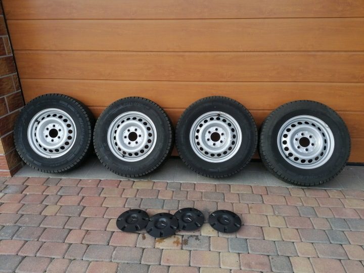 MERCEDES SPRINTER 906 VW CRAFTER КОМПЛЕКТ КОЛЕС 16 ДЮЙМОВ, фото 1