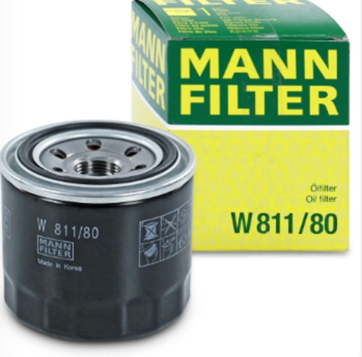 Фильтр масляный Mann-Filter W 811/80, фото 1