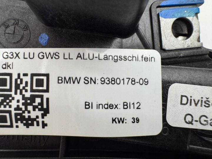 BMW F90 G30 G31 G32 молдинг декор центральной консоли 9380178, фото 8