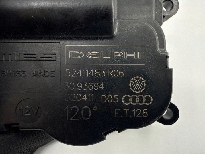 2008 Audi Q7 4L Моторчик заслонок обдува 3093694, фото 6