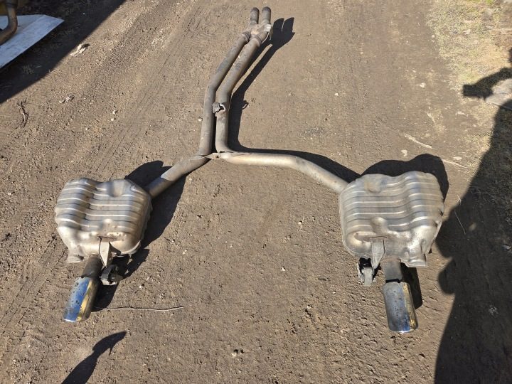 Глушитель труба Audi A8 D4 4H0 4H0253612A в сборе, фото 1