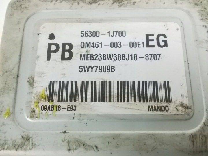 БЛОК УПРАВЛЕНИЯ ЭУР HYUNDAI I20 I 56300-1J700 GM461-003-00E1 5WY7909B 1.2, фото 2