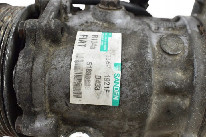 Компрессор кондиционера Qubo Nemo Bipper Combo D 1.3 Mjet HDI CDTI 51893889, фото 4