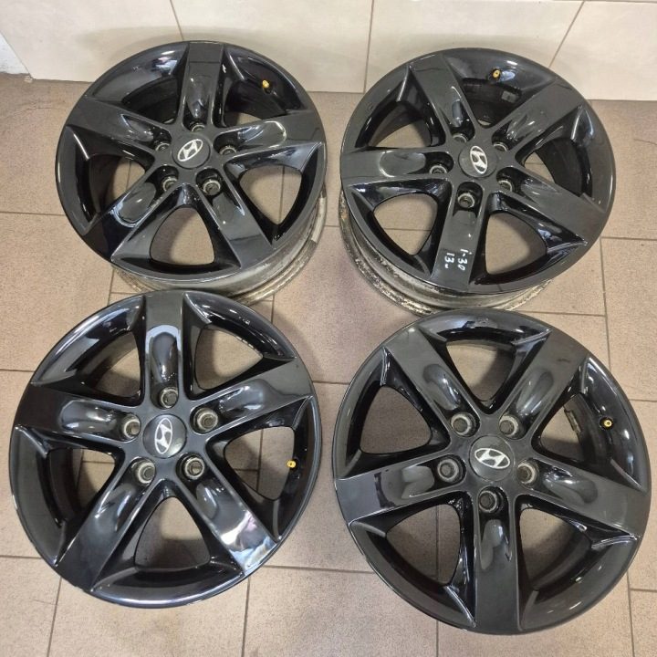 4× Литой диск Hyundai OE i30 См. фото x 16" 3X8, фото 1