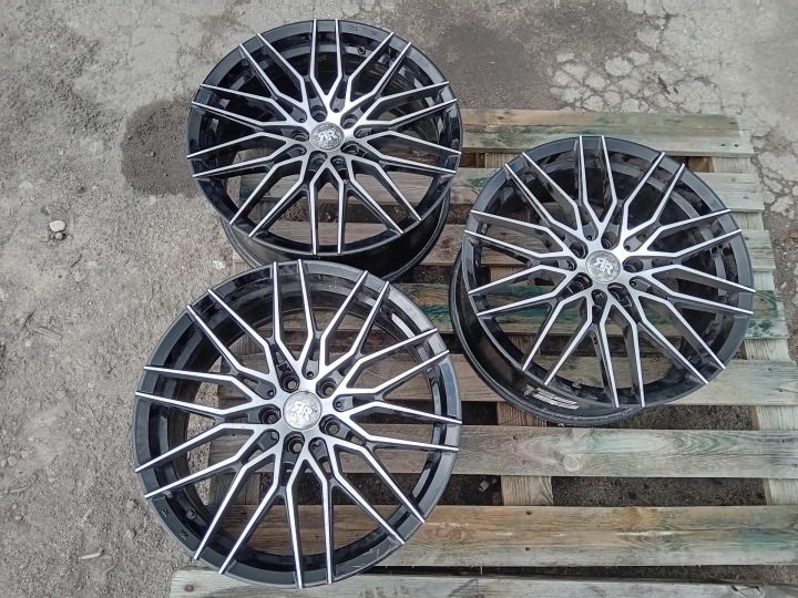 3× Литой диск Racer 8.0" x 19" 5x112, фото 1