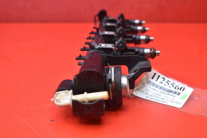 Топливная рампа форсунки 8A66-9H487-AB 0280158207 Ford Focus MK3 1.6 16V, фото 6