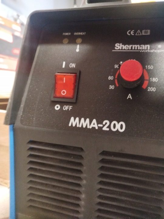 Сварочный инвертор Sherman MMA 200 Speedy, фото 6