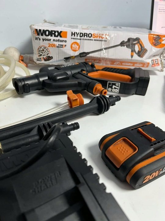 МОЙКА ВЫСОКОГО ДАВЛЕНИЯ АККУМУЛЯТОРНАЯ WORX WG629E.6 20V, фото 4