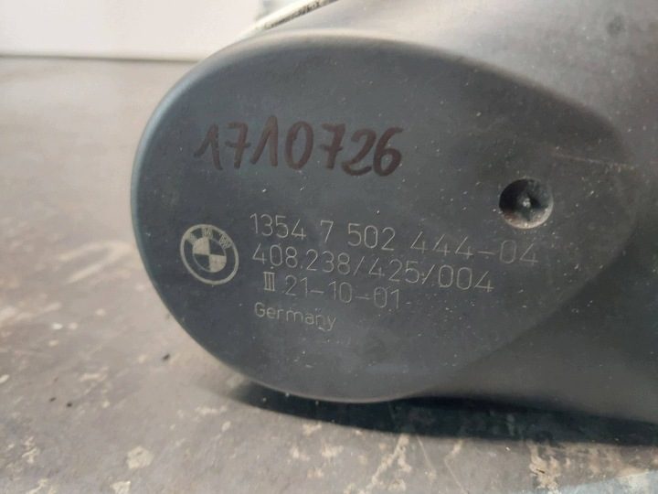 Дроссельная заслонка BMW 5 E39 520i M54B22 Механика 7502444-04, фото 3
