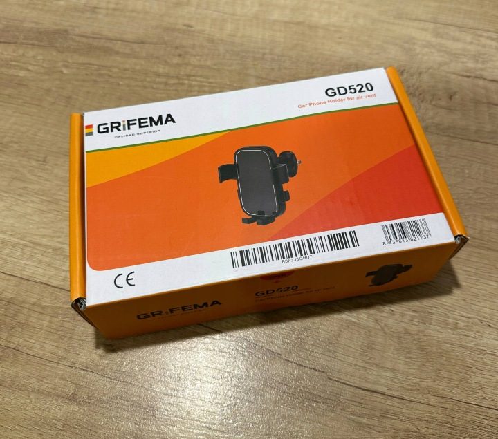 S1333 Кронштейн автомобильный GRIFEMA на телефон для решетки обдува, фото 3