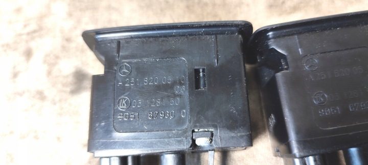 MERCEDES R W251 W164 КНОПКА СТЕКЛОПОДЪЕМНИКА ЗАДНЯЯ 09 г. 2518200510, фото 5