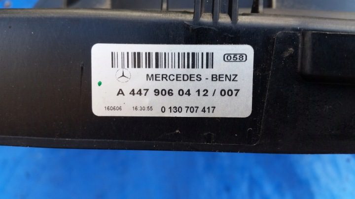 MERCEDES VITO V-Класс w447 447 ВЕНТИЛЯТОР, фото 6