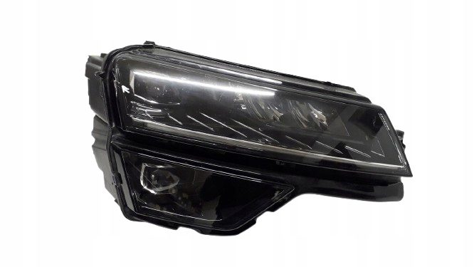 SKODA KAROQ ФОНАРЬ ПРАВЫЙ FULL LED 57B941016B ПОВРЕЖДЕННЫЙ СТЕКЛО КОРОБ ЦЕЛЫЙ, фото 1