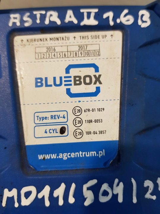ЭБУ ГБО Газа BLUE БОКС REV-4 67R-011029 110R-0053, фото 2