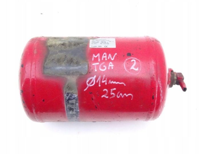 MAN TGA 00-07 РЕСИВЕР 4L 25 см Ø 14 см, фото 1