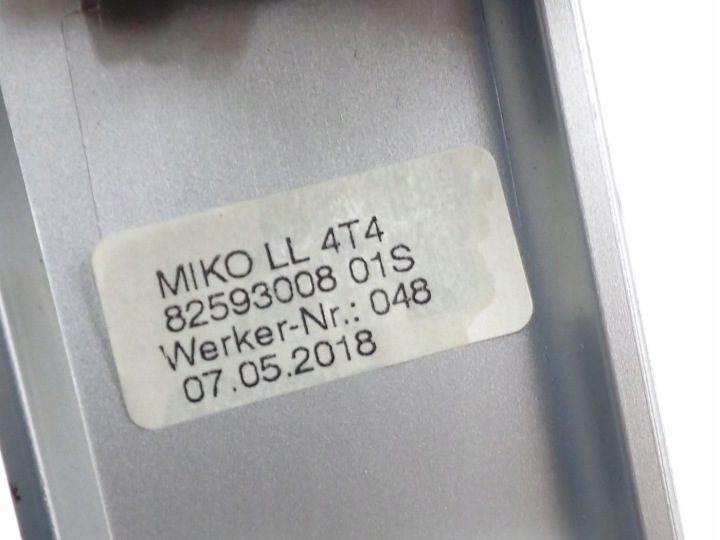 МОЛДИНГ ДЕКОРАТИВНЫЙ ДЕКОР ТОННЕЛЯ ПАНЕЛЬ ПЕРЕКЛЮЧАТЕЛЬ МАГНИТОЛЫ ЕВРОПА AUDI A4 B9 18 г., фото 6