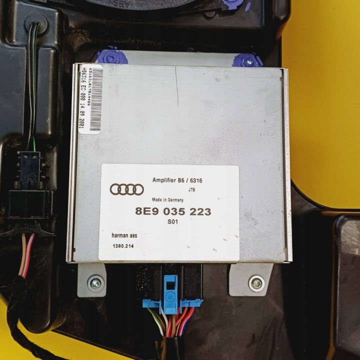 ДИНАМИК САБВУФЕР УСИЛИТЕЛЬ AUDI A4 B6 8E9035382 / 8E9035223 NR1029, фото 9