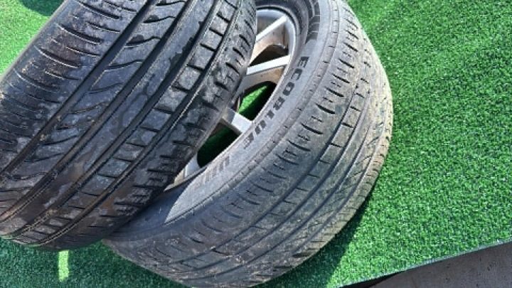 Литые диски колеса Saab OE 93 9-3 5x110 alu43 шины 205/55/16, фото 14