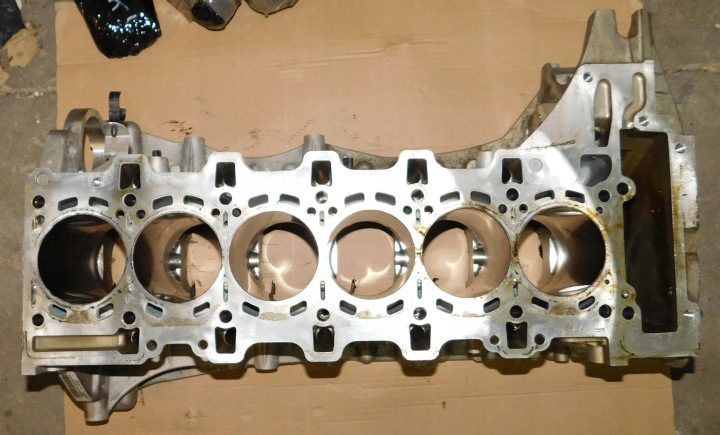 BMW F82 M4 M3 F80 M2 3.0i 3.0 S55 S55B30A блок цилиндров 7846772 поврежденный, фото 2