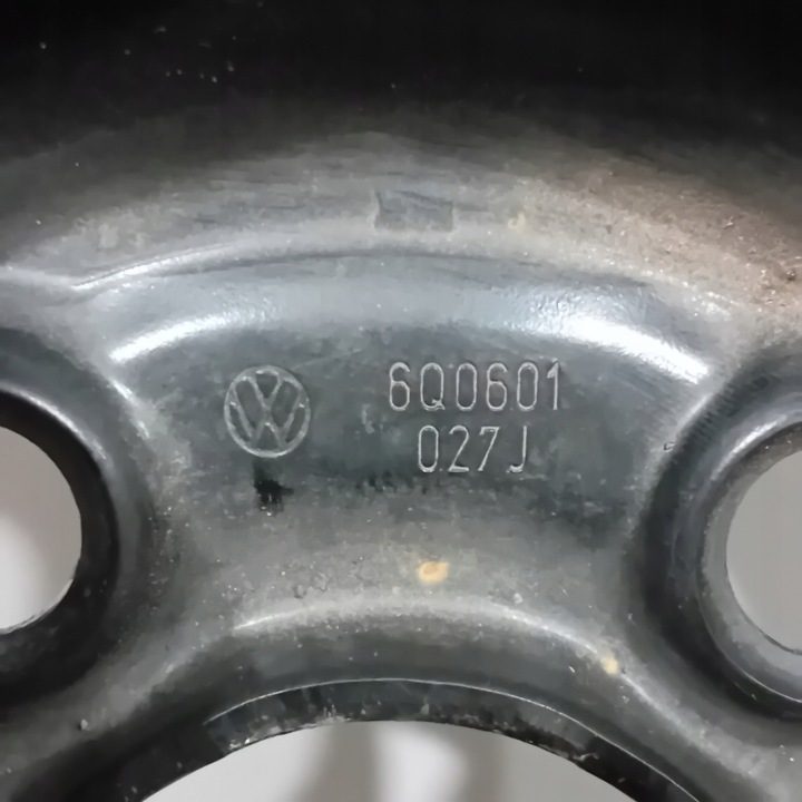 Штампованный диск Volkswagen OE 6.5" x 16" 5x112 ET 43, фото 2