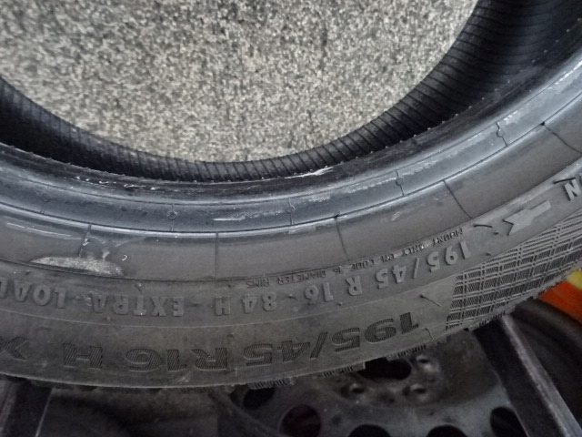 Шина зимняя Continental WinterContact TS 860 195/45R16 84 H сцепление на снегу (3PMSF), защита диска, усилитель (XL), фото 6