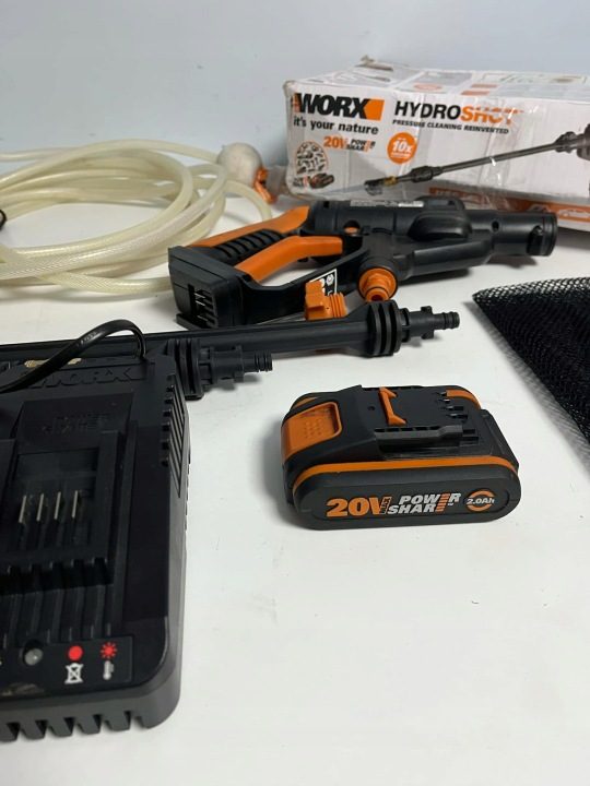 МОЙКА ВЫСОКОГО ДАВЛЕНИЯ АККУМУЛЯТОРНАЯ WORX WG629E.6 20V, фото 6