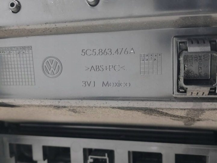 ЦЕНТРАЛЬНЫЙ ТОННЕЛЬ VW BEETLE 5C1863475K 5C5863476A, фото 10