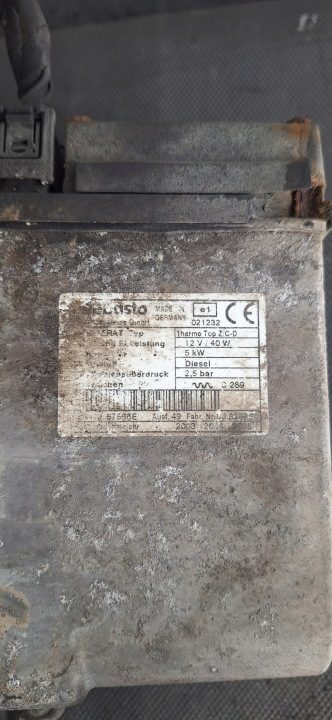 WEBASTO 2115001098 MERCEDES W211 THERMO TOP Z/C-D 65963G, фото 3
